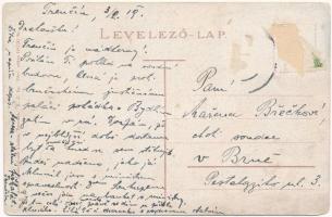 1919 Trencsén, Trencín; Igazságügyi palota / Palace of Justice (Rb)