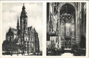 1939 Kassa, Kosice; Dóm, belső / cathedral, interior