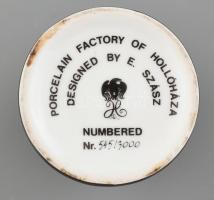 Hollóházi Szász Endre Forma-1 Váza (1986 First Hungarian Grand Prix Hungaroring) Gyűjtői darab!!! m:...