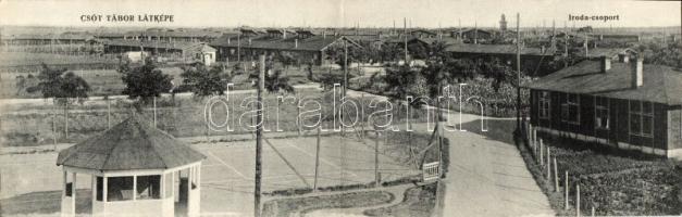 Csót-tábor Katonai tábor Panorámalap (fl)