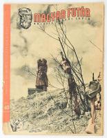 1944 Magyar Futár IV. évf. 22. sz., 1944. máj. 31., szerk.: Rajniss Ferenc, a II. világháború híreivel és fotóival, kisebb szakadásokkal, hiánnyal, 24 p