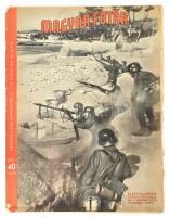 1944 Magyar Futár IV. évf. 34. sz., 1944. aug. 23., szerk.: Rajniss Ferenc, a II. világháború híreivel és fotóival, kisebb szakadásokkal, 24 p