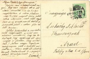 1911 Ismeretlen település, híd, folyópart / bridge, riverside (EK)