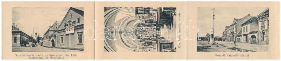 Gyergyószentmiklós, Gheorgheni; Kossuth Lajos utca, Csíkvármegye szerkesztősége, Dornbach Antal üzle...