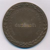 Lőrincz István (1901-1985) 1931. "Házasságkötésünk emlékére" Br emlékérem (50mm) T:1-