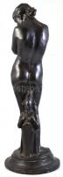 Bory Jenő (1879-1959) - Szégyenlőske (1922) női akt
Patinázott kerámia. Talapzaton jelezve: Bory J....