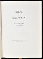 Barcsay Jenő: Ember és drapéria. Bp., 1958, Képzőművészeti Alap. Első kiadás. Kiadói egészvászon köt...
