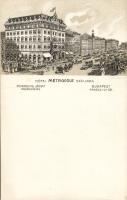 Budapest VIII. Hotel Metropole Litho