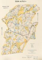 1970 3 db tájékozódási futó térkép - Észak-Alföld, Melegmány, Ányvási-sziget