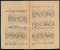 1932 Zsolnay Vilmos. Bolgár Tivadar emlékbeszéde a Pécsi Polgári Casinó 1932. május 10-én tartott Zs...