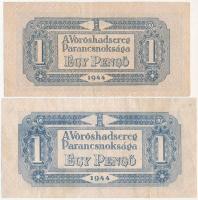 1944. 1P "A Vöröshadsereg Parancsnoksága" (2xklf) T:III
Adamo P41