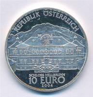 Ausztria 2004. 10EUR Ag Hellbrunni kastély T:1-  Austria 2004. 10 Euro Ag Hellbrunn Castle C:AU  Krause KM# 3111
