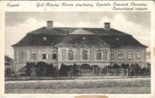 1937 Szegvár, Gróf Károlyi Kornis alapítvány, Szociális Testvérek Társasága Testvérképző intézete. Hangya Szövetkezet kiadása (fl)