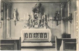1925 Pincehely, Irgalmas Nővérek Szent József intézete, kápolna belseje (EK)