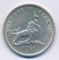 Ausztrália 1954. 1Fl Ag "II. Erzsébet" T:2-
Australia 1954. 1 Florin Ag "Elisabeth I...