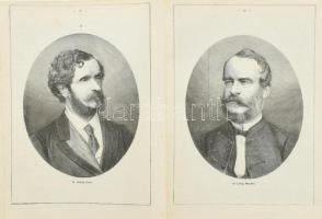 1870-1872 Képes Világ 4 száma: V. évf. 14. és 18. füzet, szerk.: Vértesy Arnold + VII. évf. 1. és 4....