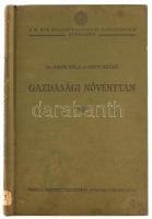 Dr. Gróf Béla - Révy Dezső: Gazdasági növénytan. Bp., 19129, Pátria. Kiadói egészvászon kötés, kopottas állapotban.
