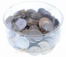 1954-2020. 155db (140xklf) forint, fillér fémpénz, nagyrészt 1,1- állapotban (benne 3140Ft névértékb...