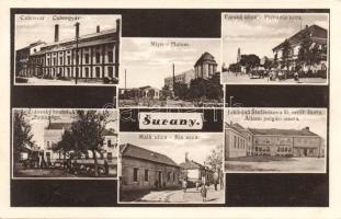 Nagysurány with synagogue and mill