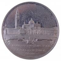 Olaszország 1900. "Velence / San Giorgio Maggiore-sziget" Al emlékérem. Szign.: Johnson (6...