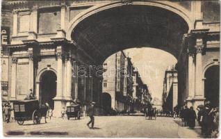 Genova, Genoa; Ponte Monumentale / street view, bridge (cut)