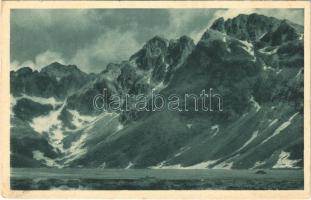 Tátra, Magas-Tátra, Vysoké Tatry; Velké Hyncovo pleso / Nagy-Hincó-tó / lake. Fot. Dr. Procházka (EK)