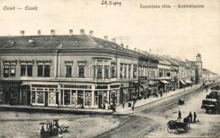 Eszék with synagogue