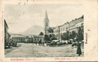 Alsó Kubin with synagogue