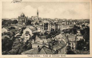 Teplitz Schönau with synagogue