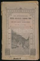 Die Donaustrecke Báziás-Ada Kaleh-Eisernes Thor und der Curort Herculesbad. Bp., 1896, Lampel Róbert. Kiadói papírkötés, viseltes állapotban.