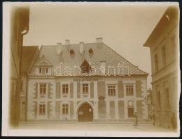 cca 1915 Kolozsvár, E.K.E múzeuma, fotó, 9×11,5 cm