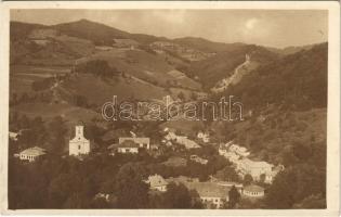 Szklenófürdő, Sklené Teplice; látkép / general view