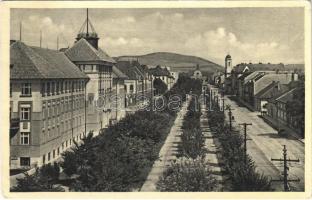 1932 Kassa, Kosice; Rákoczího okruzná / Rákóczi körút / street view (EK)