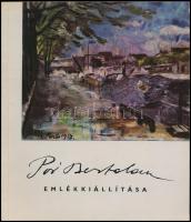 2 db Pór Bertalan kiállítási katalógus: Pór Bertalan festőművész gyűjteményes kiállítása. Budapest, ...