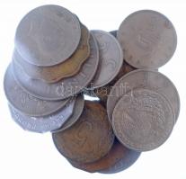 17db-os közép- és dél-amerikai, illetve afrikai érmetétel, közte Tanzánia, Mexikó, Jamaica T:1--3 17pcs Central- and South American, and African coin lot, within Tanzania, Mexico, Jamaica C:AU-F
