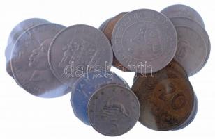 17db-os közép- és dél-amerikai, illetve afrikai érmetétel, közte Tanzánia, Mexikó, Jamaica T:1--3
1...