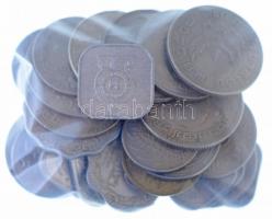 30db-os ázsiai érmetétel, közte Japán, India, Mongólia, Thaiföld, Szingapúr T:2-3 30pcs Asian coin lot, within Japan, India, Mongolia, Thailand, Singapore C:XF-F