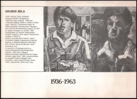 Tóth Réka (szerk.): Gruber Béla festőművész emlékkiállítása, Pataky Galéria, 1986 okt. 30-nov. 30. B...