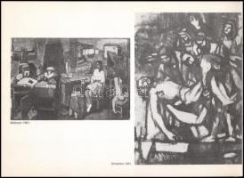 Tóth Réka (szerk.): Gruber Béla festőművész emlékkiállítása, Pataky Galéria, 1986 okt. 30-nov. 30. B...