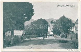 Donji Lapac (Lika), utca / street. Phot. Dr. Sondic (EK)