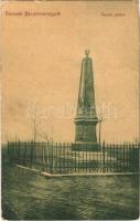 1909 Bácsfeketehegy, Feketic; Honvéd szobor. W.L. 639. / military monument (r)
