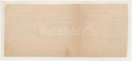 Budapest 1876. "A Budapesti Állat- és Növényhonosító-Társulat" 10kr értékű sorsjegye T:III...