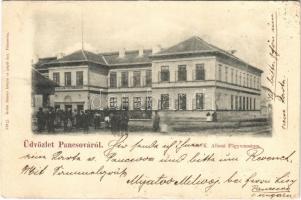 1898 (Vorläufer) Pancsova, Pancevo; M. kir. állami főgimnázium / grammar school (EK)