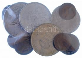 1895-1971. 22db-os magyar érmetétel, közte 1947. 5Ft Ag "Kossuth" T:2-3