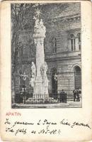 Apatin, Szentháromság szobor / Trinity statue (Rb)