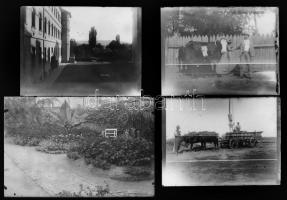 15 db vegyes üvegnegatív, 12×9 és 15×10 cm