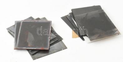 15 db vegyes üvegnegatív, 12×9 és 15×10 cm