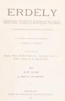 1893 Erdély. Turistasági, fürdőügyi és néprajzi folyóirat. Az Erdélyrészi Kárpát-Egyesület értesítőj...