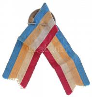 ~1920-1930. "Szegedi Polgári Dalárda" zománcozott Br jelvény "J. WEIDLICH WIEN - VII....