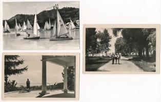 Balaton - 50 db modern fekete-fehér képeslap